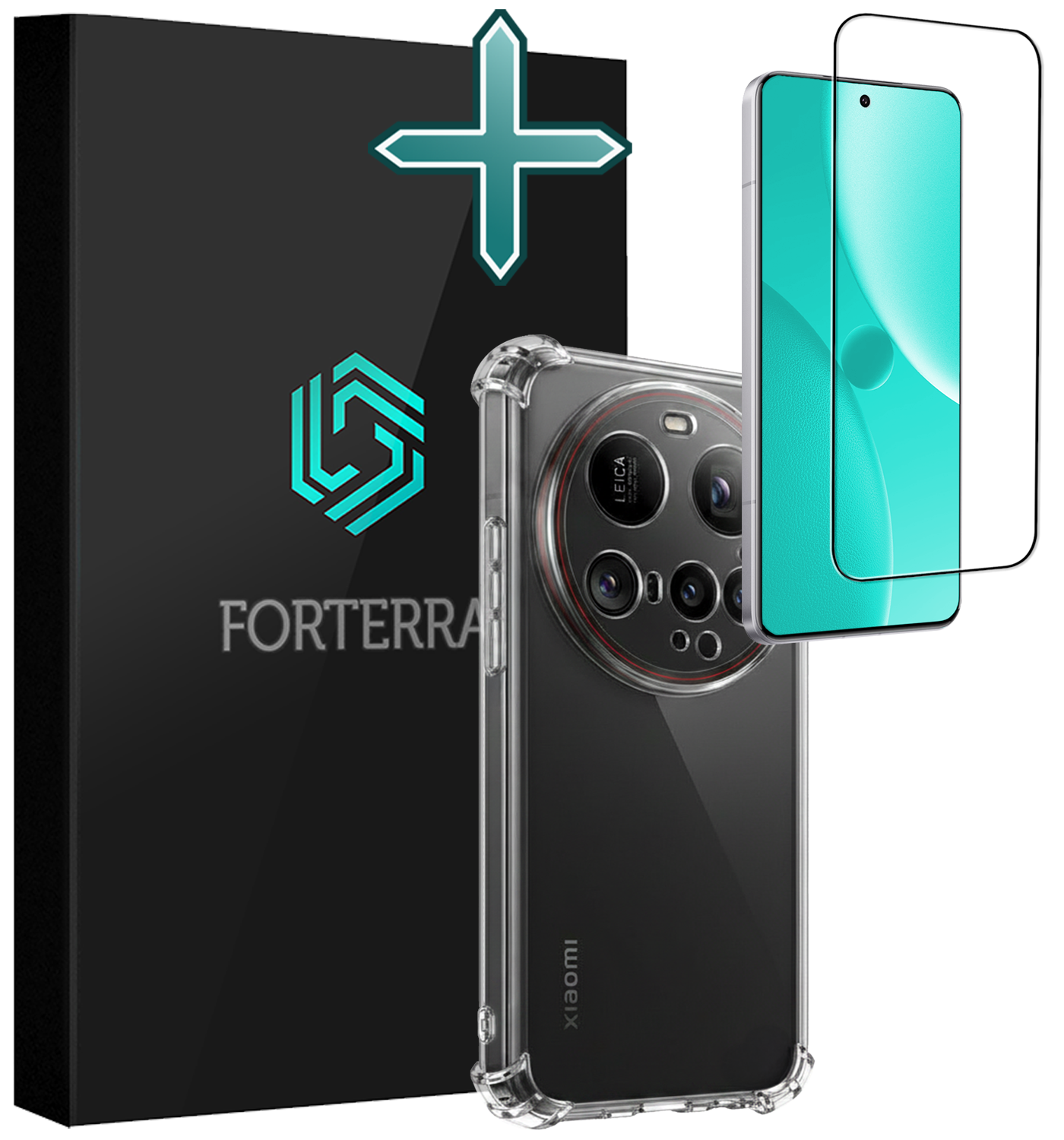 Forterra Forterra Xiaomi 15 Ultra Hoesje Shockproof Met Screenprotector