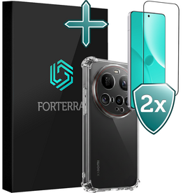 Forterra Forterra Xiaomi 15 Ultra Hoesje Shockproof Met 2x Screenprotector