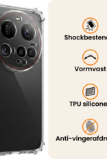 Nomfy Nomfy Xiaomi 15 Ultra Hoesje Shockproof - Transparant