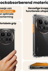 Nomfy Nomfy Xiaomi 15 Ultra Hoesje Shockproof - Transparant