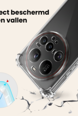 Nomfy Nomfy Xiaomi 15 Ultra Hoesje Shockproof - Transparant