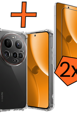 Nomfy Nomfy Xiaomi 15 Ultra Hoesje Shockproof Met 2x Screenprotector