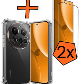 Nomfy Nomfy Xiaomi 15 Ultra Hoesje Shockproof Met 2x Screenprotector