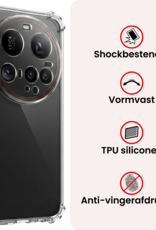 NoXx NoXx Xiaomi 15 Ultra Hoesje Shockproof - Transparant