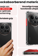 NoXx NoXx Xiaomi 15 Ultra Hoesje Shockproof - Transparant