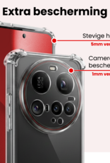 NoXx NoXx Xiaomi 15 Ultra Hoesje Shockproof Met Screenprotector
