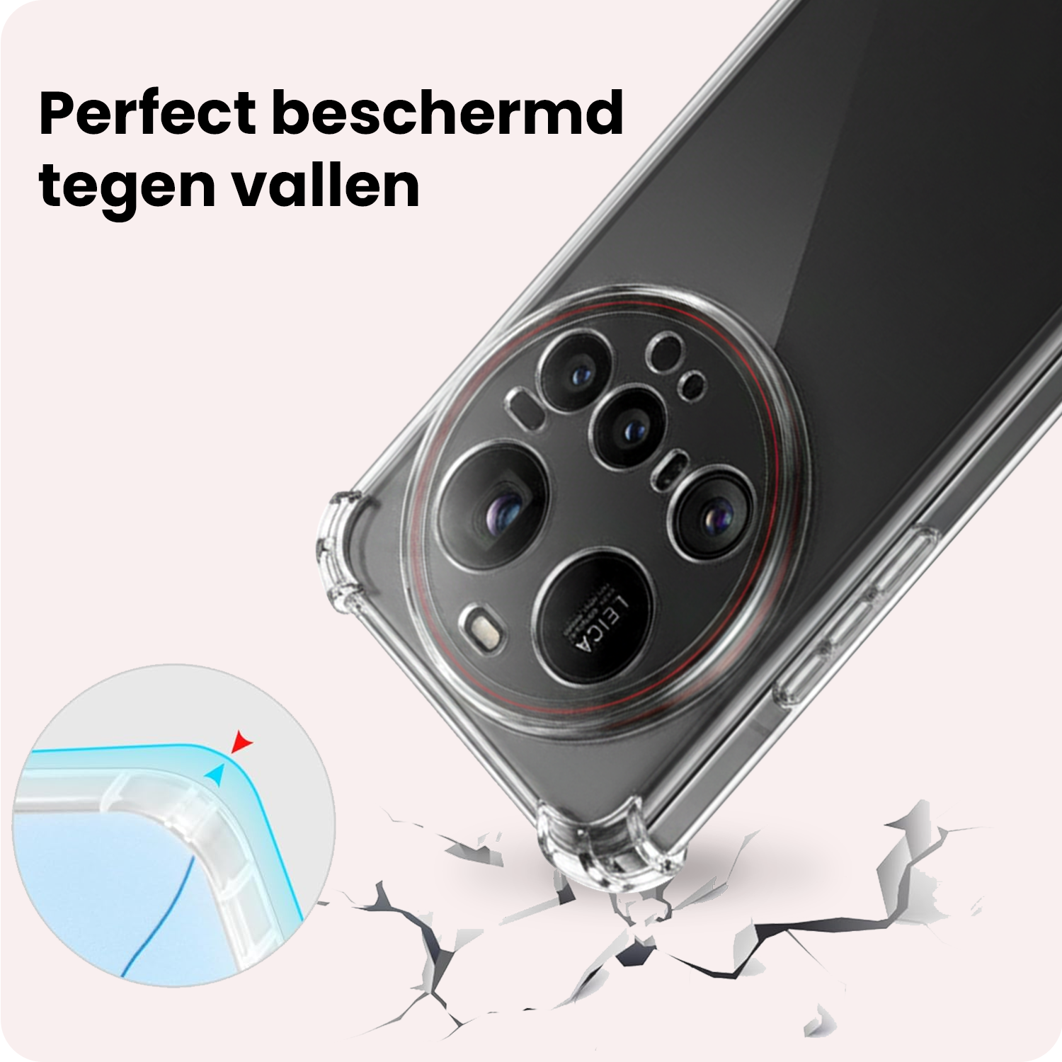 NoXx NoXx Xiaomi 15 Ultra Hoesje Shockproof Met Screenprotector