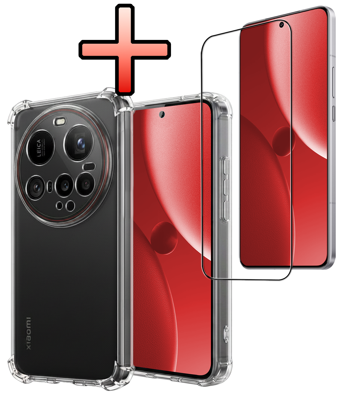 NoXx NoXx Xiaomi 15 Ultra Hoesje Shockproof Met Screenprotector