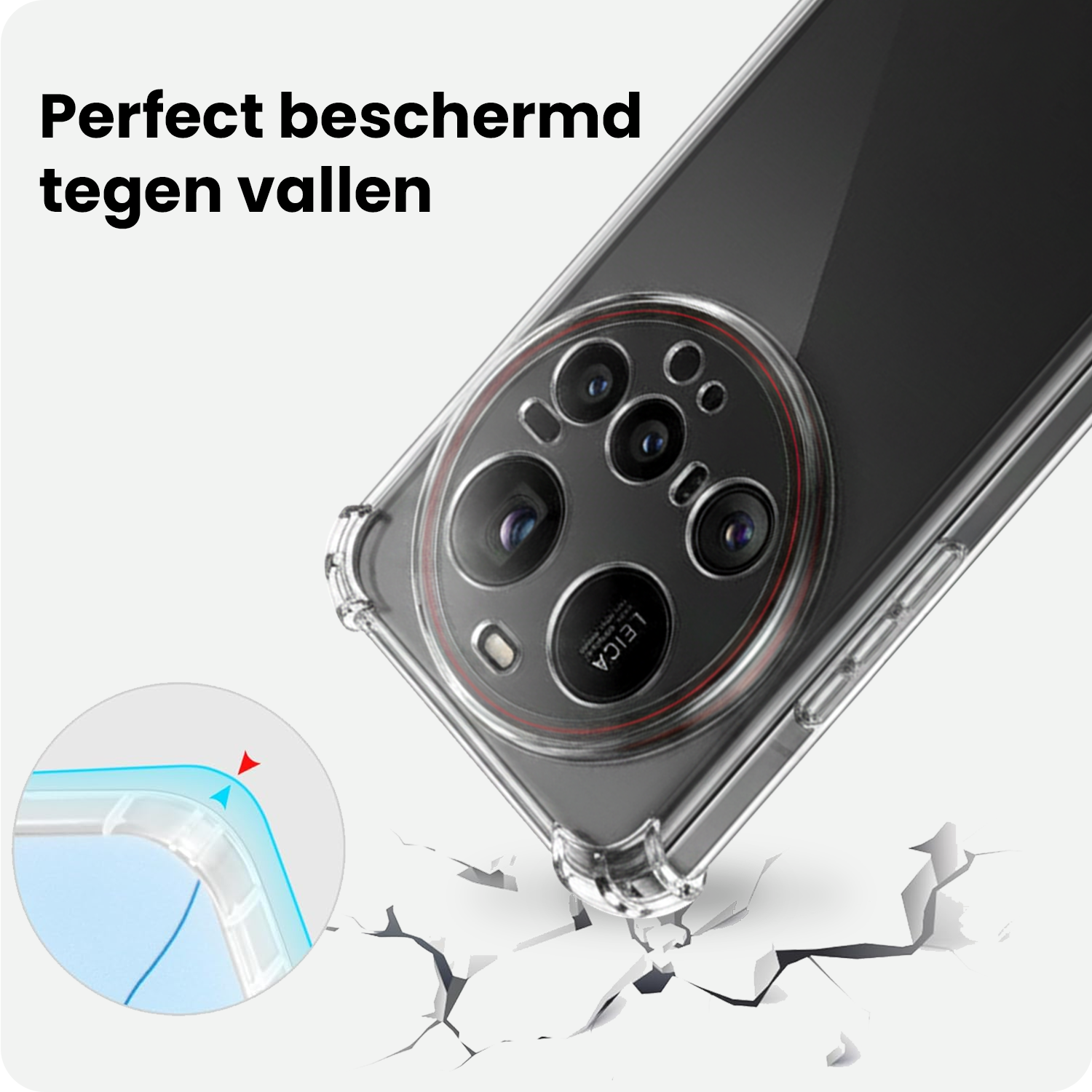 BASEY. BASEY. Xiaomi 15 Ultra Hoesje Shockproof Met 2x Screenprotector