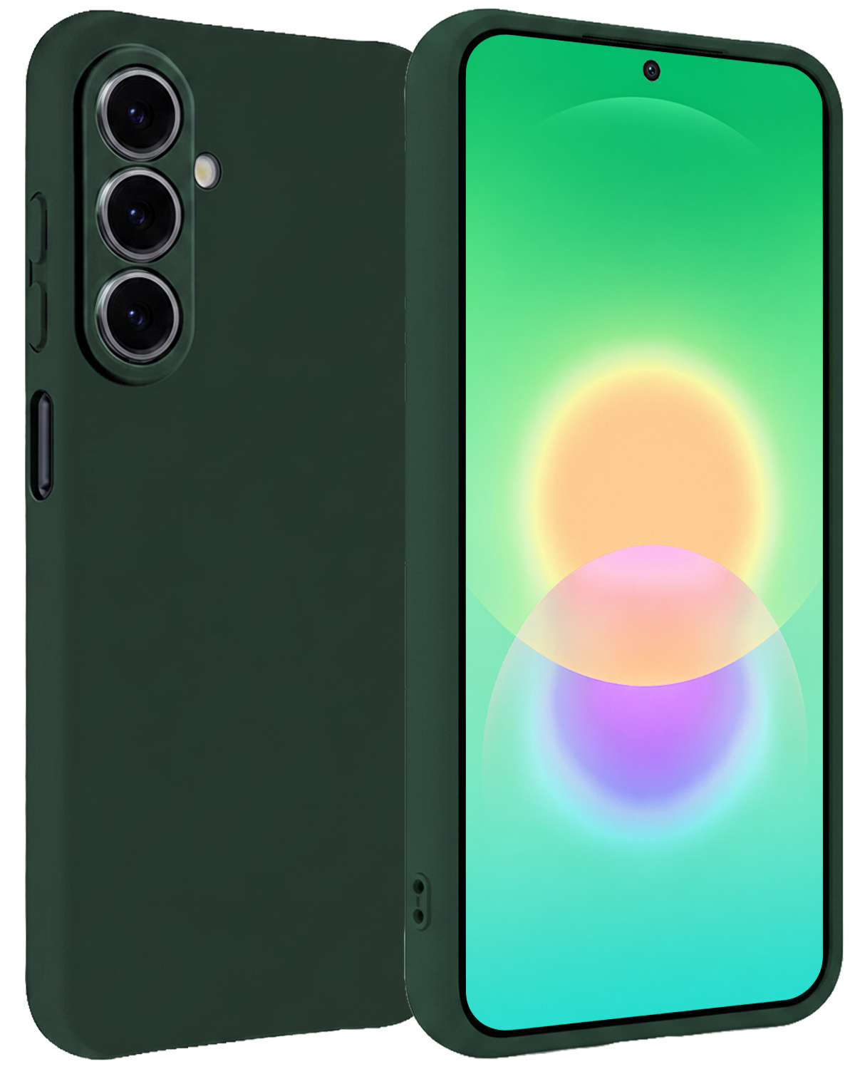 BASEY. BASEY. Samsung Galaxy A27 Hoesje Siliconen - Donkergroen