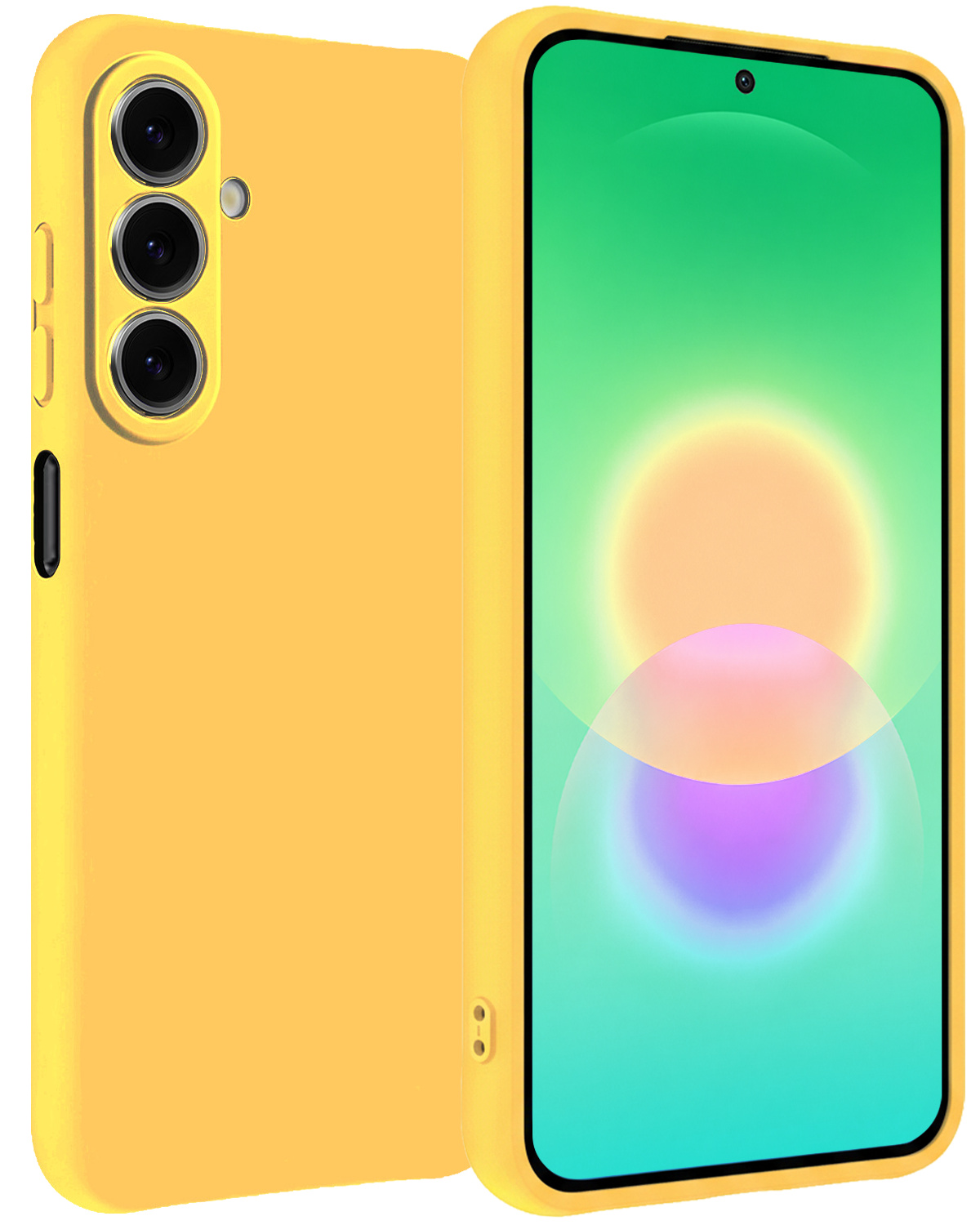 BASEY. BASEY. Samsung Galaxy A27 Hoesje Siliconen - Geel