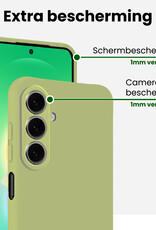 BASEY. BASEY. Samsung Galaxy A27 Hoesje Siliconen - Groen