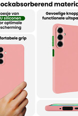 BASEY. BASEY. Samsung Galaxy A27 Hoesje Siliconen - Lichtroze