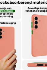 BASEY. BASEY. Samsung Galaxy A27 Hoesje Siliconen - Perzik