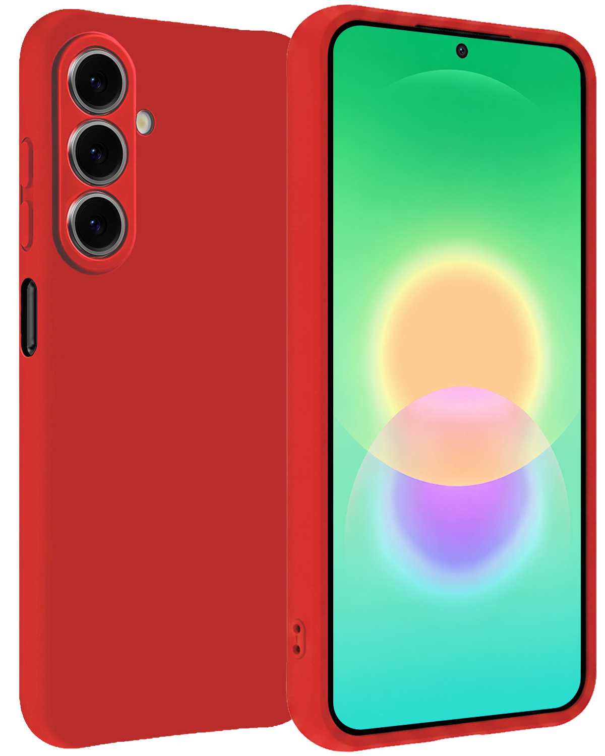 BASEY. BASEY. Samsung Galaxy A27 Hoesje Siliconen - Rood