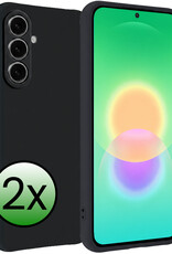 BASEY. BASEY. Samsung Galaxy A27 Hoesje Siliconen - Donkerblauw - 2 PACK