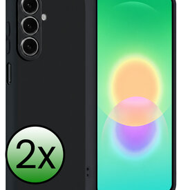 BASEY. BASEY. Samsung Galaxy A27 Hoesje Siliconen - Donkerblauw - 2 PACK
