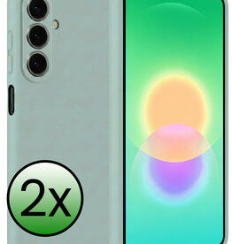 BASEY. BASEY. Samsung Galaxy A27 Hoesje Siliconen - Lichtblauw - 2 PACK