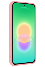 BASEY. BASEY. Samsung Galaxy A27 Hoesje Siliconen - Lichtroze - 2 PACK