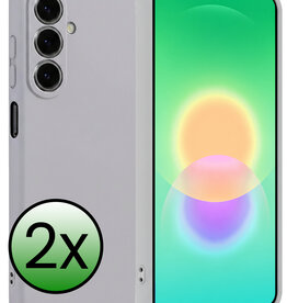 BASEY. BASEY. Samsung Galaxy A27 Hoesje Siliconen - Lila - 2 PACK