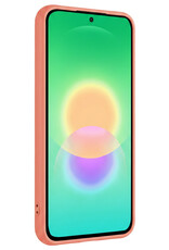 BASEY. BASEY. Samsung Galaxy A27 Hoesje Siliconen - Perzik - 2 PACK