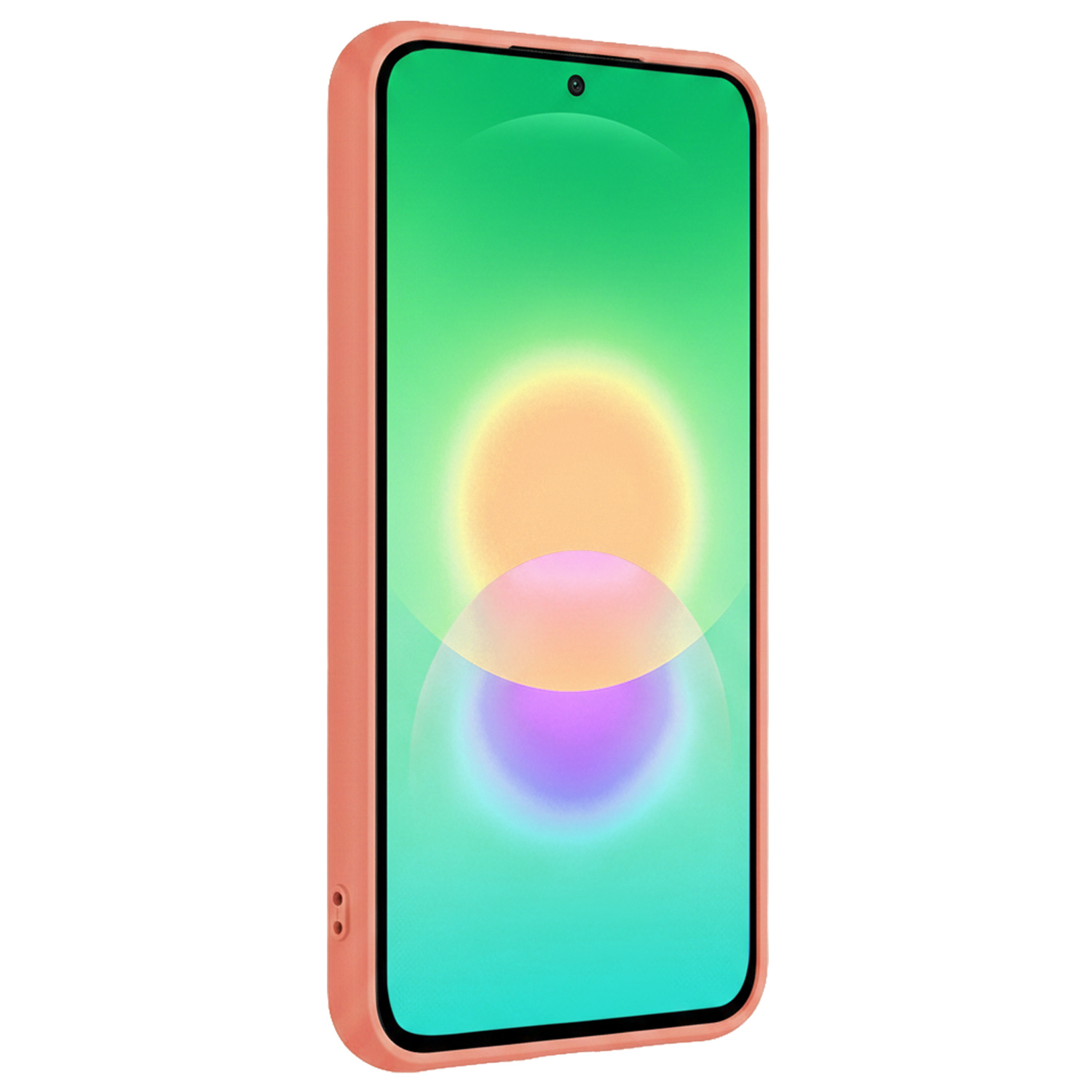 BASEY. BASEY. Samsung Galaxy A27 Hoesje Siliconen - Perzik - 2 PACK