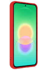 BASEY. BASEY. Samsung Galaxy A27 Hoesje Siliconen - Rood - 2 PACK