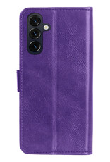 BASEY. BASEY. Samsung Galaxy A27 Hoesje Bookcase Met Screenprotector - Paars