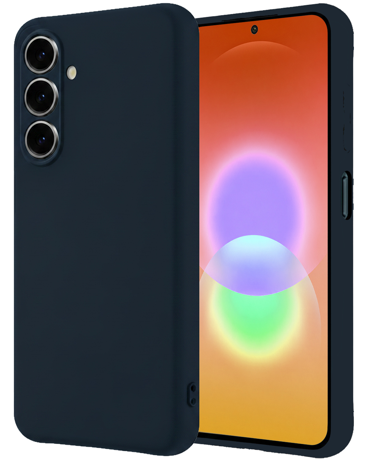 NoXx NoXx Samsung Galaxy A27 Hoesje Siliconen - Donkerblauw