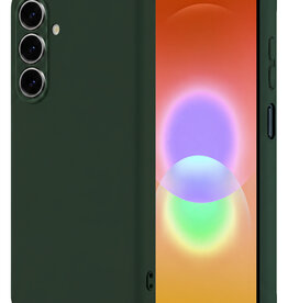 NoXx NoXx Samsung Galaxy A27 Hoesje Siliconen - Donkergroen
