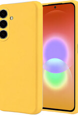 NoXx NoXx Samsung Galaxy A27 Hoesje Siliconen - Geel