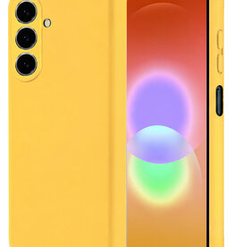 NoXx NoXx Samsung Galaxy A27 Hoesje Siliconen - Geel