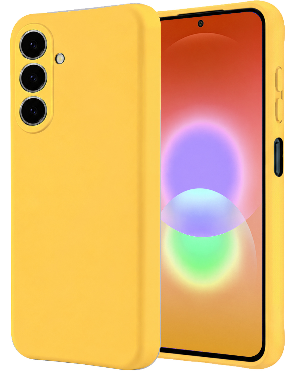 NoXx NoXx Samsung Galaxy A27 Hoesje Siliconen - Geel
