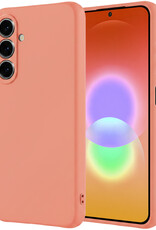NoXx NoXx Samsung Galaxy A27 Hoesje Siliconen - Perzik
