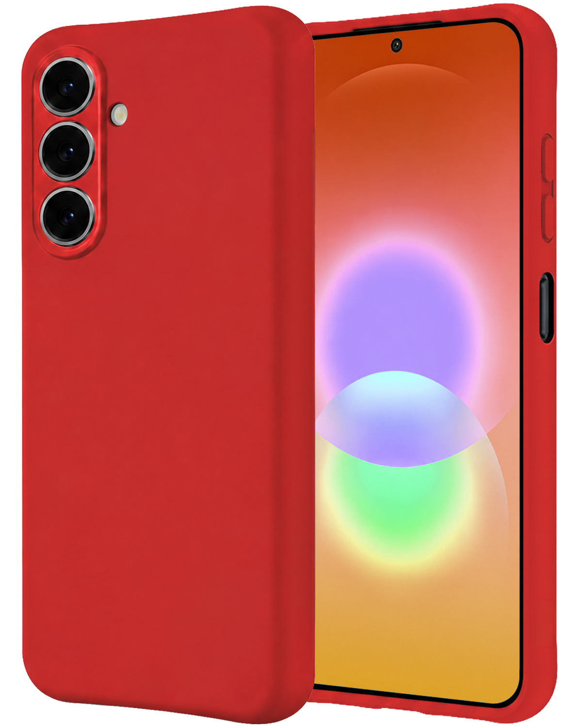NoXx NoXx Samsung Galaxy A27 Hoesje Siliconen - Rood
