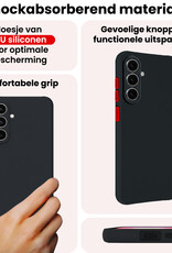 NoXx NoXx Samsung Galaxy A27 Hoesje Siliconen - Donkerblauw - 2 PACK