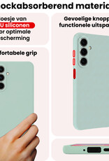 NoXx NoXx Samsung Galaxy A27 Hoesje Siliconen - Lichtblauw - 2 PACK