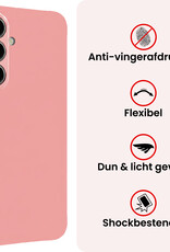 NoXx NoXx Samsung Galaxy A27 Hoesje Siliconen - Lichtroze - 2 PACK