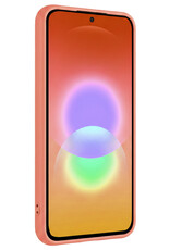 NoXx NoXx Samsung Galaxy A27 Hoesje Siliconen - Perzik - 2 PACK