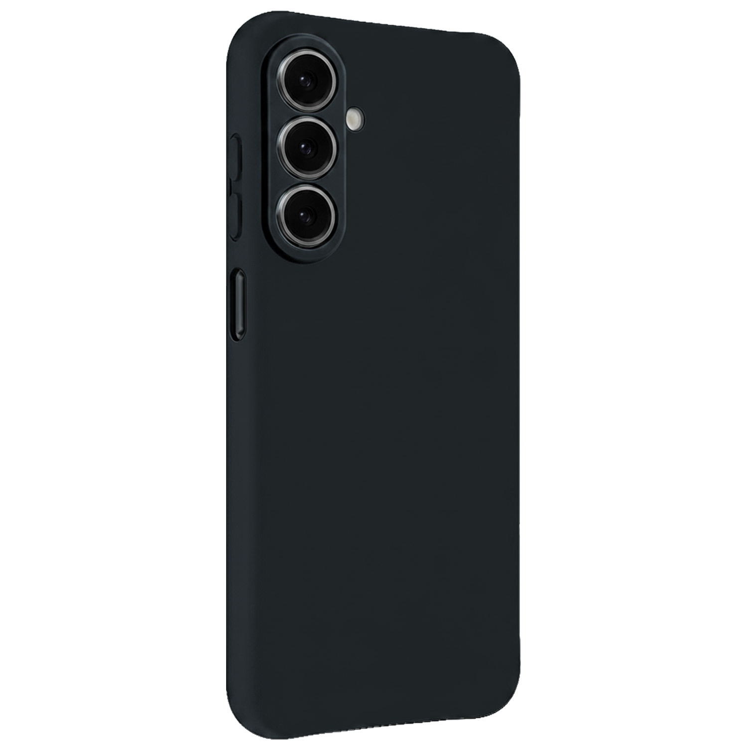 NoXx NoXx Samsung Galaxy A27 Hoesje Siliconen Met 2x Screenprotector - Donkerblauw