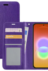 NoXx NoXx Samsung Galaxy A27 Hoesje Bookcase - Paars