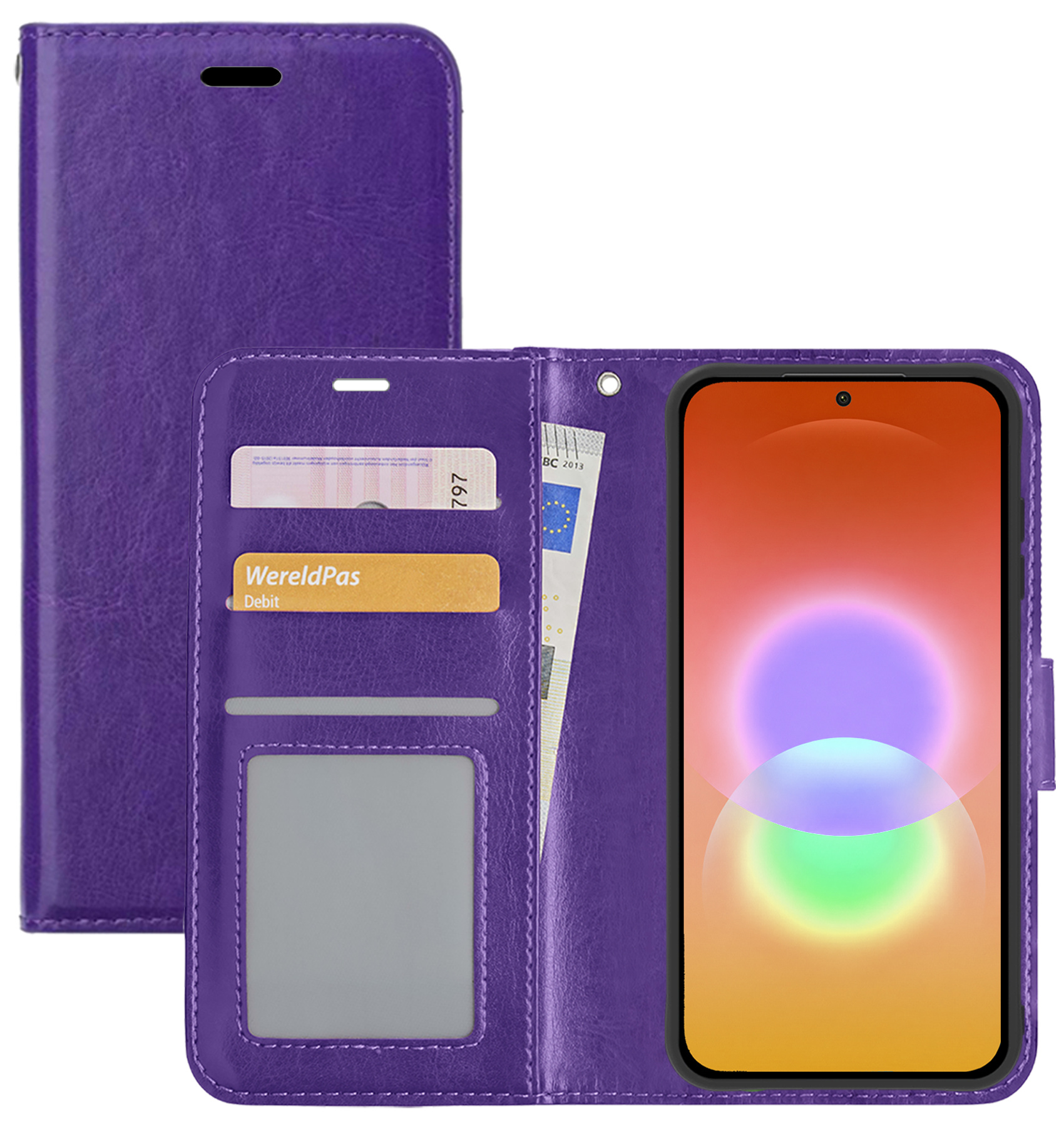 NoXx NoXx Samsung Galaxy A27 Hoesje Bookcase - Paars