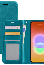 NoXx NoXx Samsung Galaxy A27 Hoesje Bookcase - Turquoise