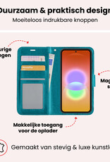 NoXx NoXx Samsung Galaxy A27 Hoesje Bookcase - Turquoise