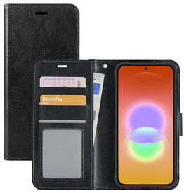 NoXx NoXx Samsung Galaxy A27 Hoesje Bookcase - Zwart