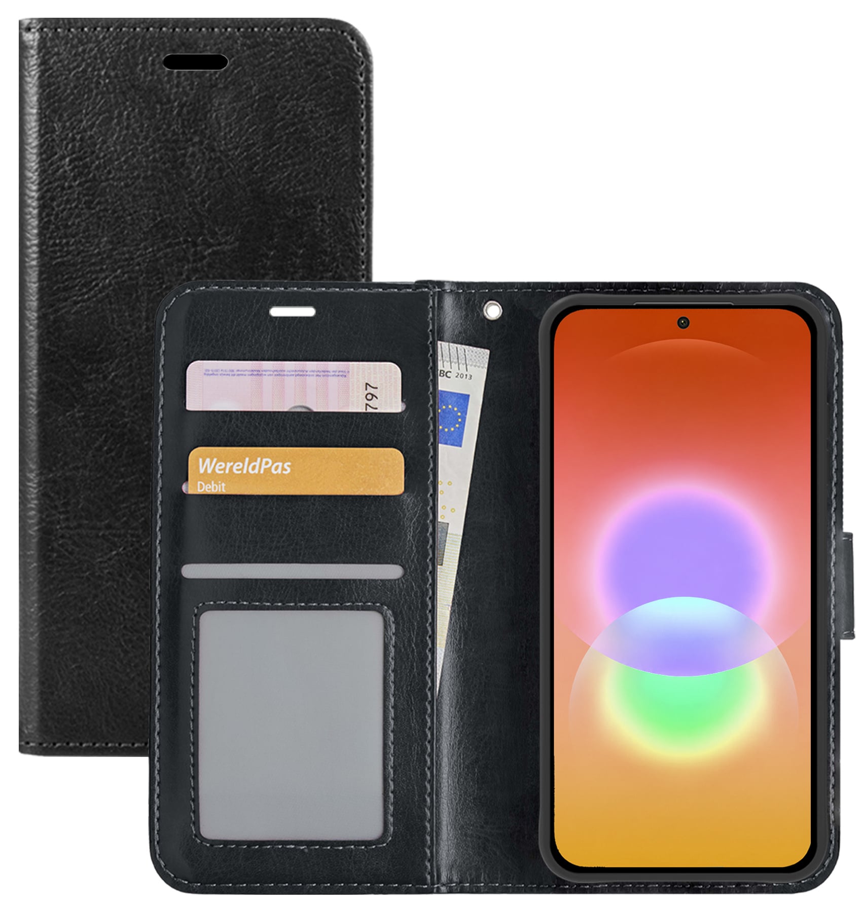 NoXx NoXx Samsung Galaxy A27 Hoesje Bookcase - Zwart