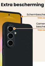 Nomfy Nomfy Samsung Galaxy A27 Hoesje Siliconen - Donkerblauw