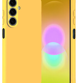 Nomfy Nomfy Samsung Galaxy A27 Hoesje Siliconen - Geel