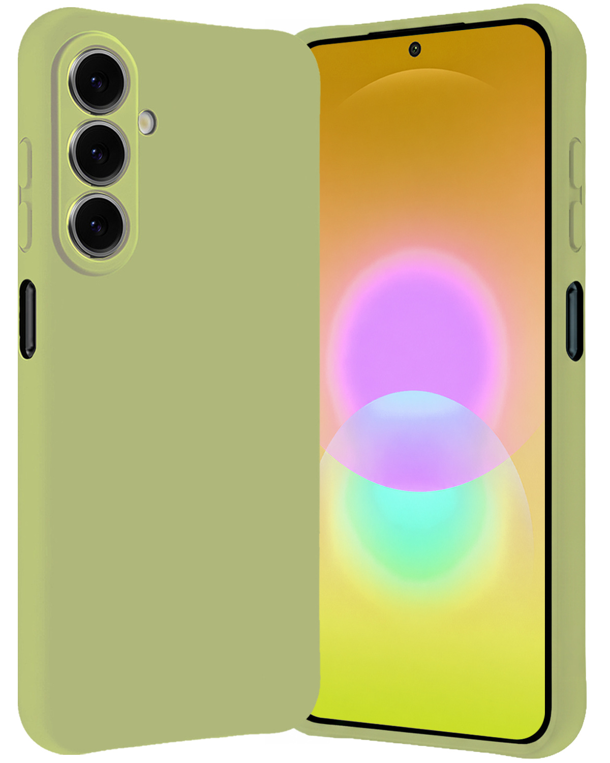 Nomfy Nomfy Samsung Galaxy A27 Hoesje Siliconen - Groen