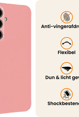 Nomfy Nomfy Samsung Galaxy A27 Hoesje Siliconen - Lichtroze